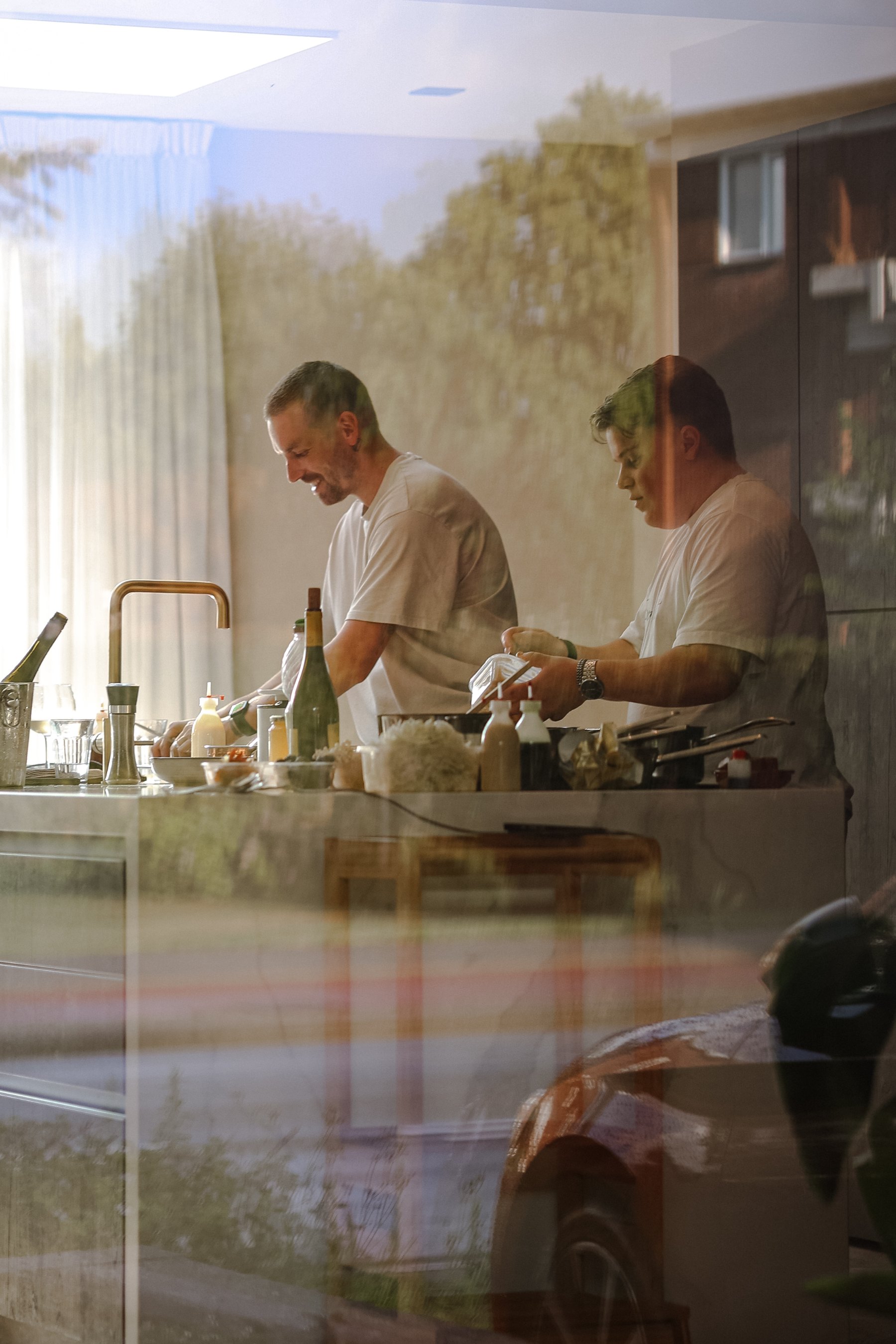 Private dining bij Restaurant Yolie Ootmarsum — het team kookt live in de open keuken